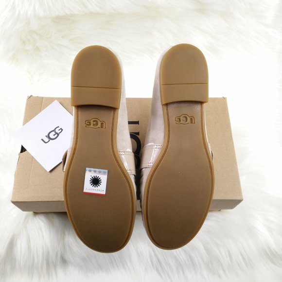 UGG Women's Tan Loafers with Buckle - Picture 4 of 10